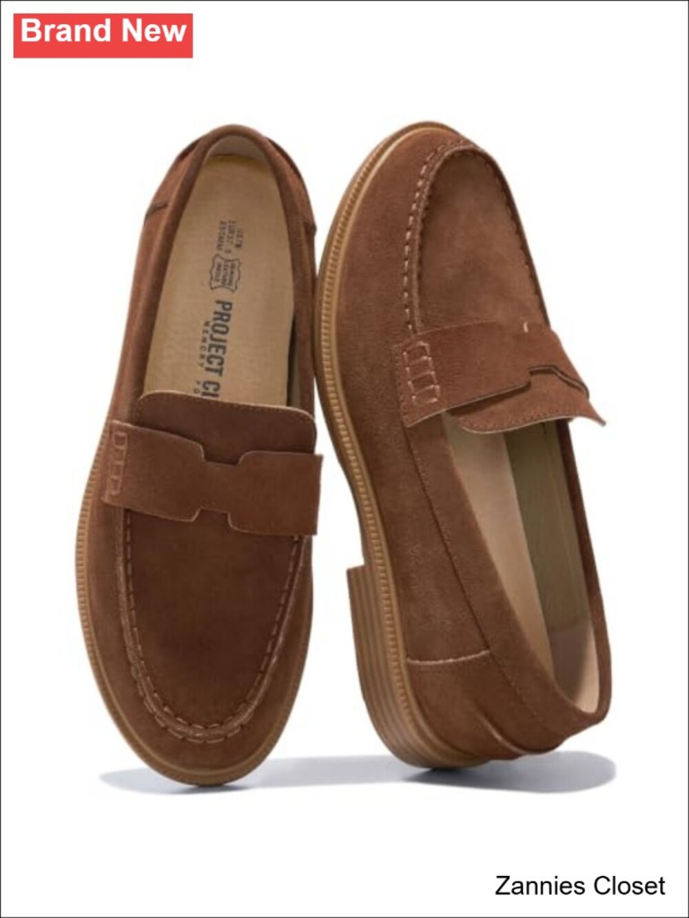 ✨Project Cloud 100% Genuine Leather Loafers for Women - Slip On Womens Shoes